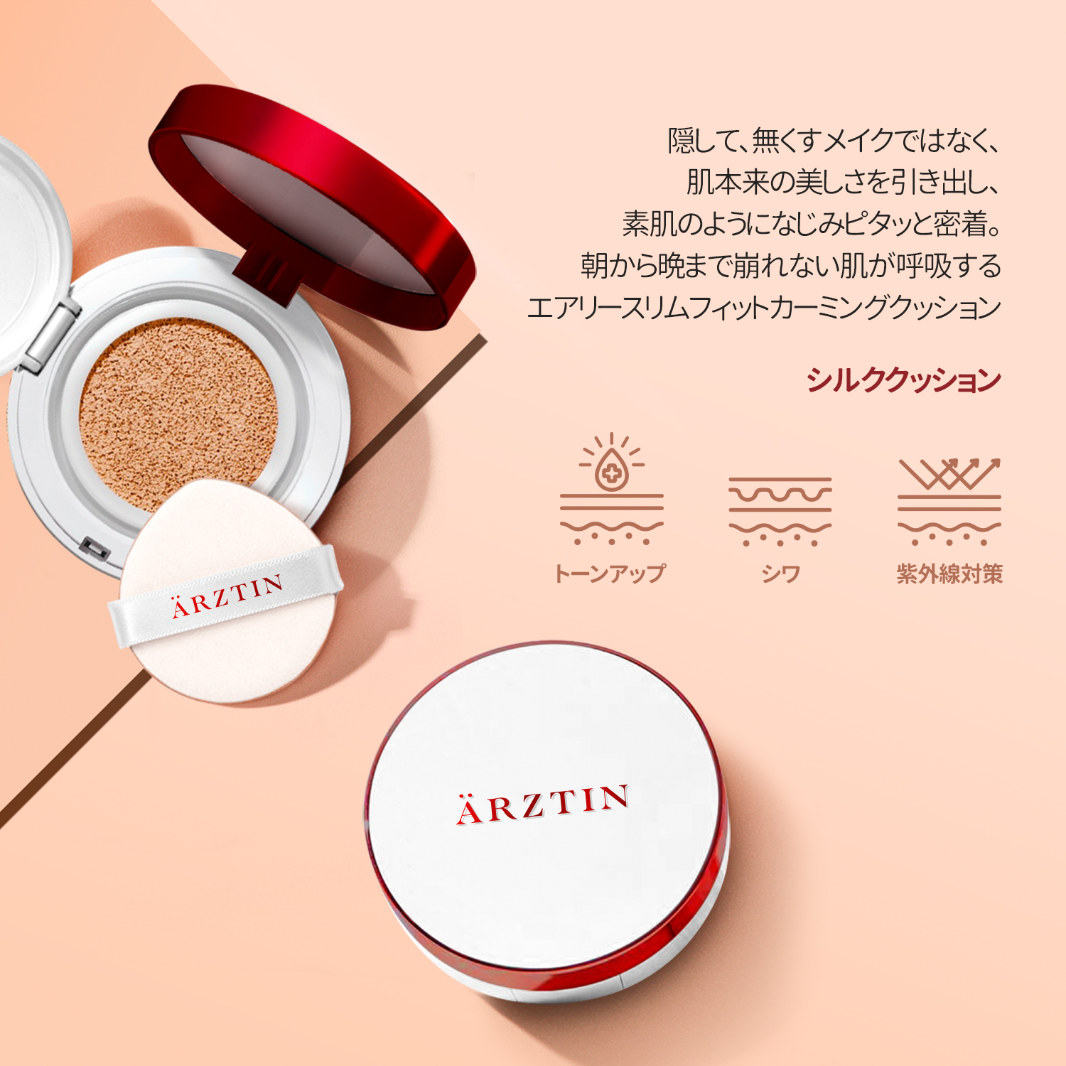 Qoo10] エルツティン シルククッション